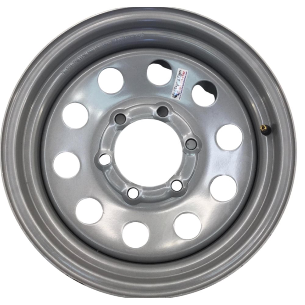Rim Only 15" Sil Mod 6 Lug