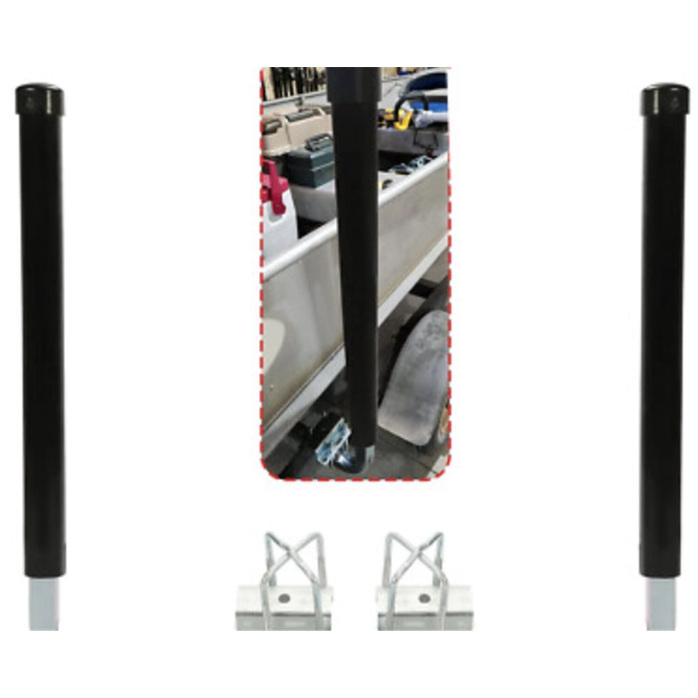 Rear Guide Kit w/ PVC & Brkts.