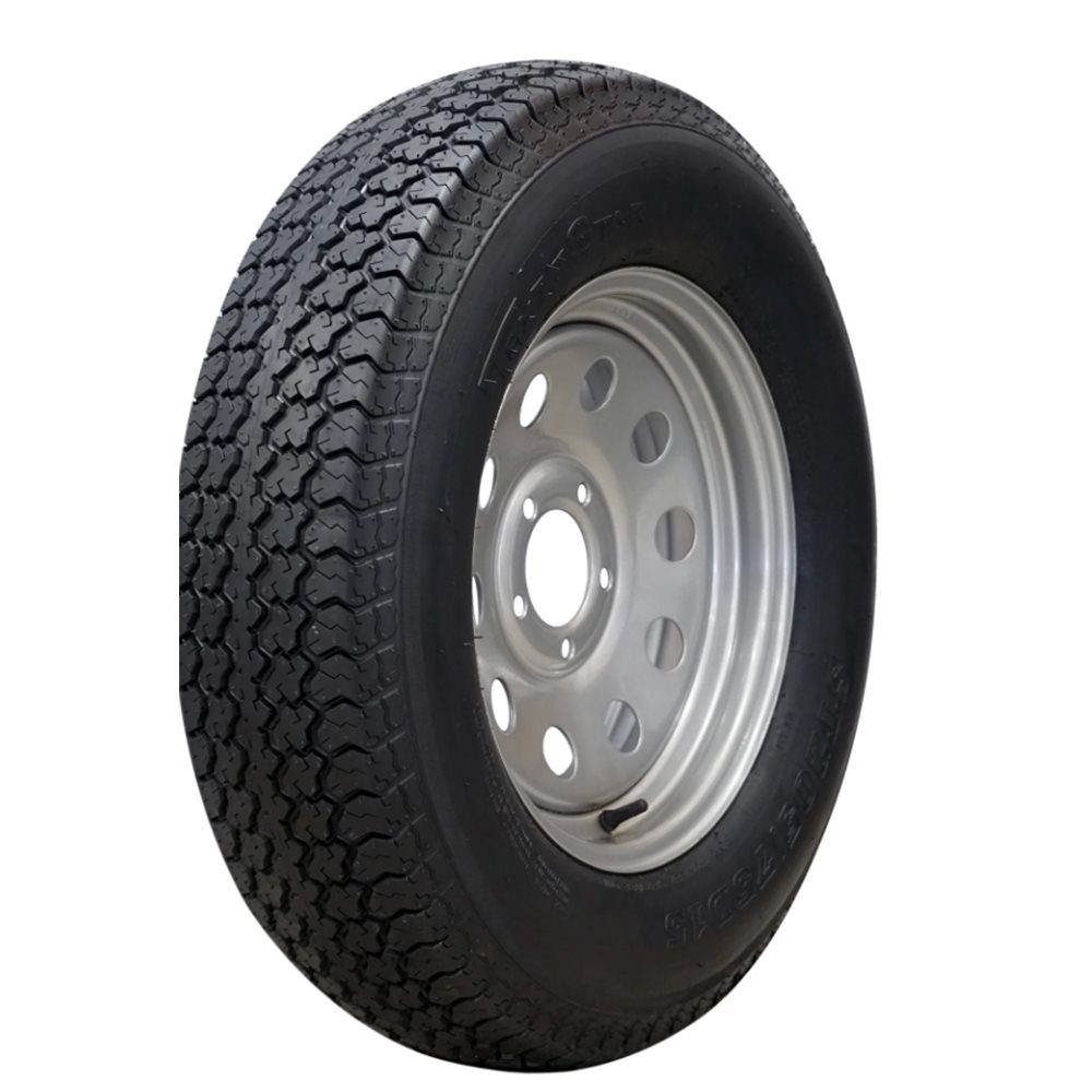 T&W 15" ST205/75D15 545 Sil/Mod