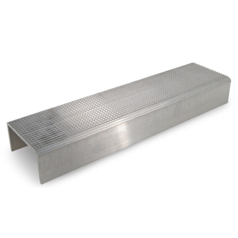 Step Pad, Alum, 15", w/Boot