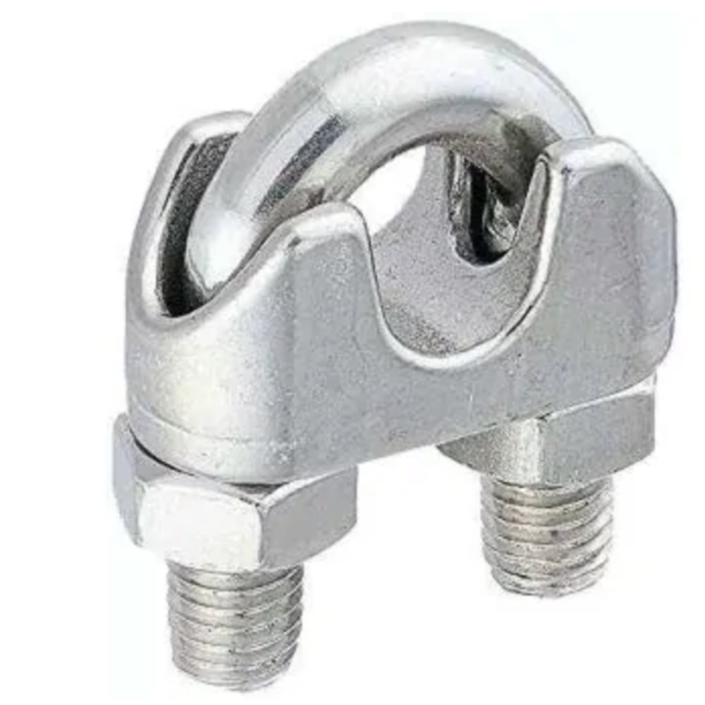 Rope Clip, 1/4" Galv.