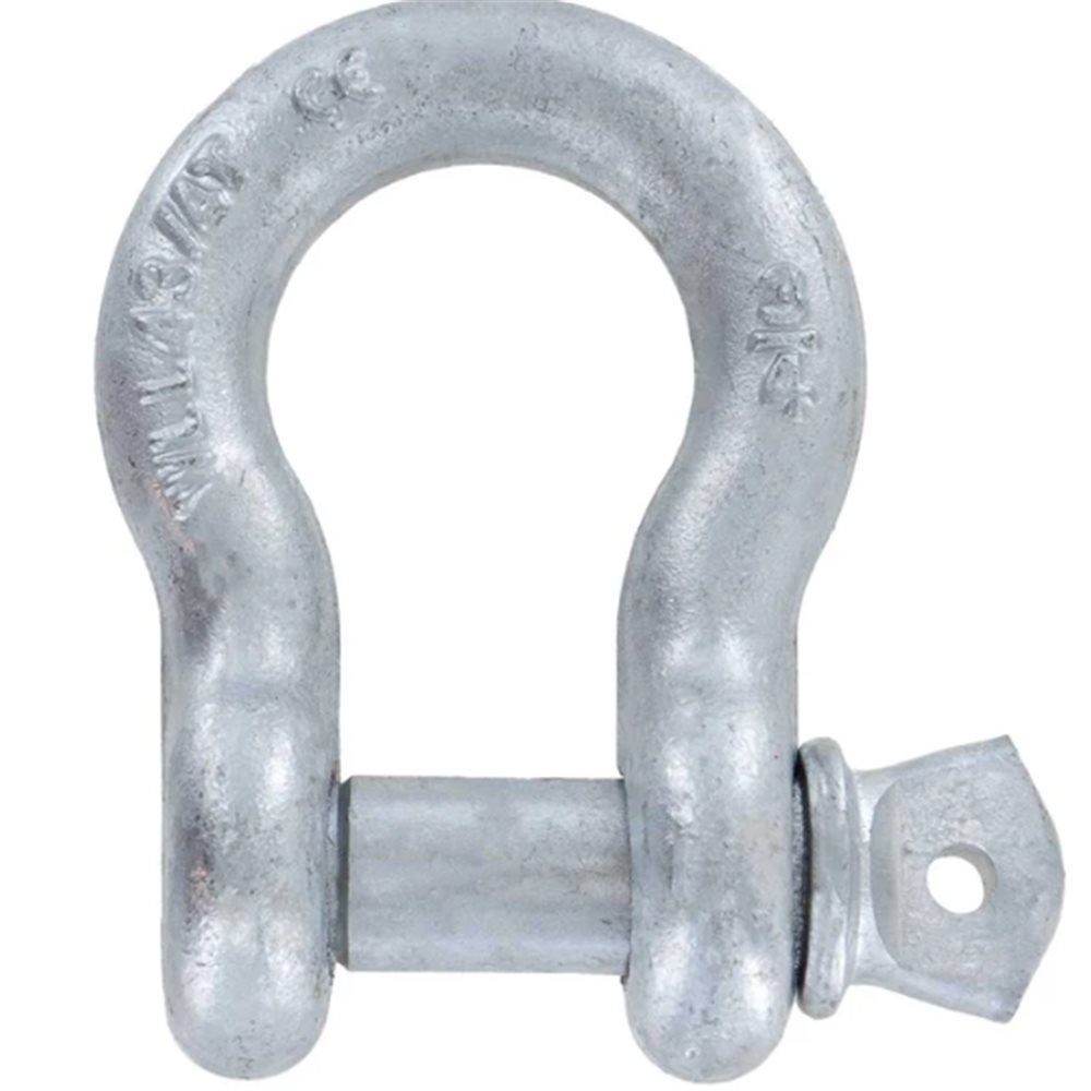 Shackle, 1/2" Galv.