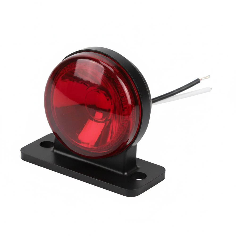 Light Red LED w/Base Waterproof